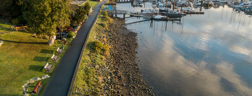 Town of Gibsons - seawalk, nature-based infrastructure solution