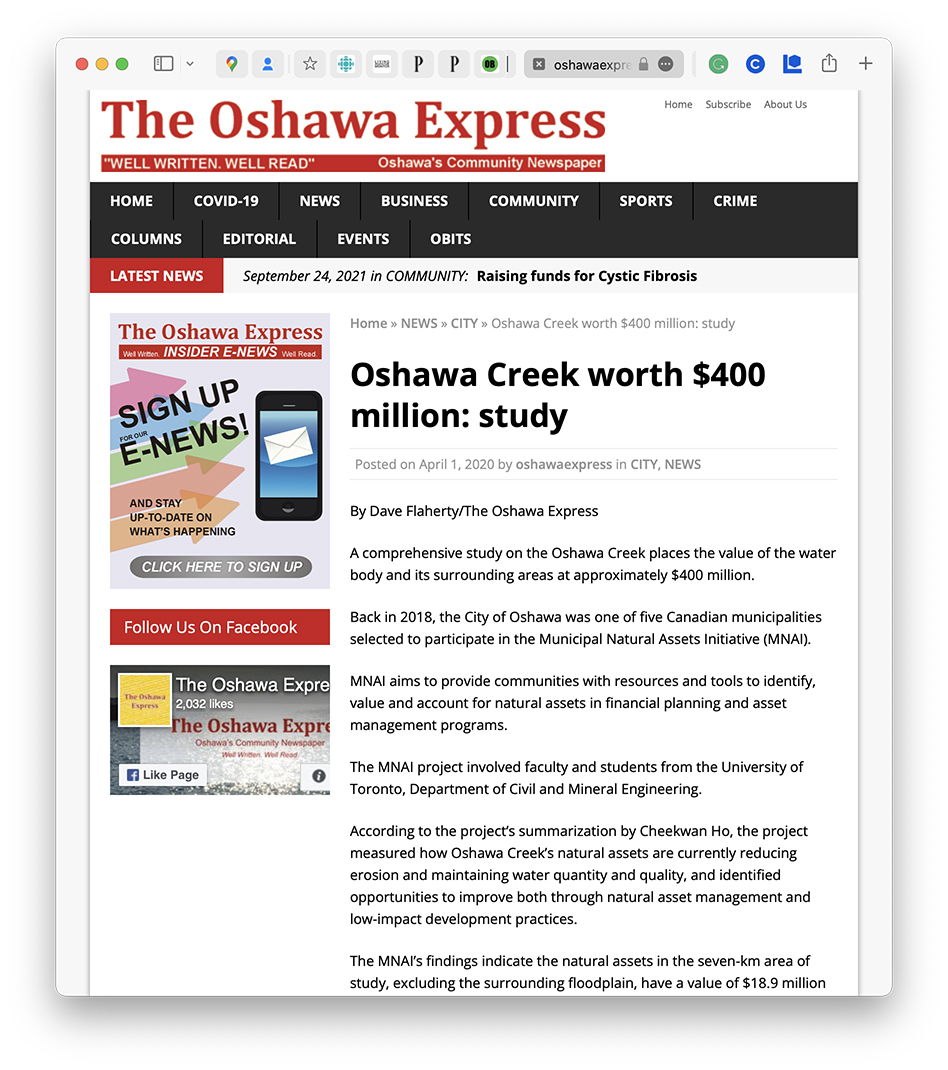 The Oshawa Express - sep 24 2021